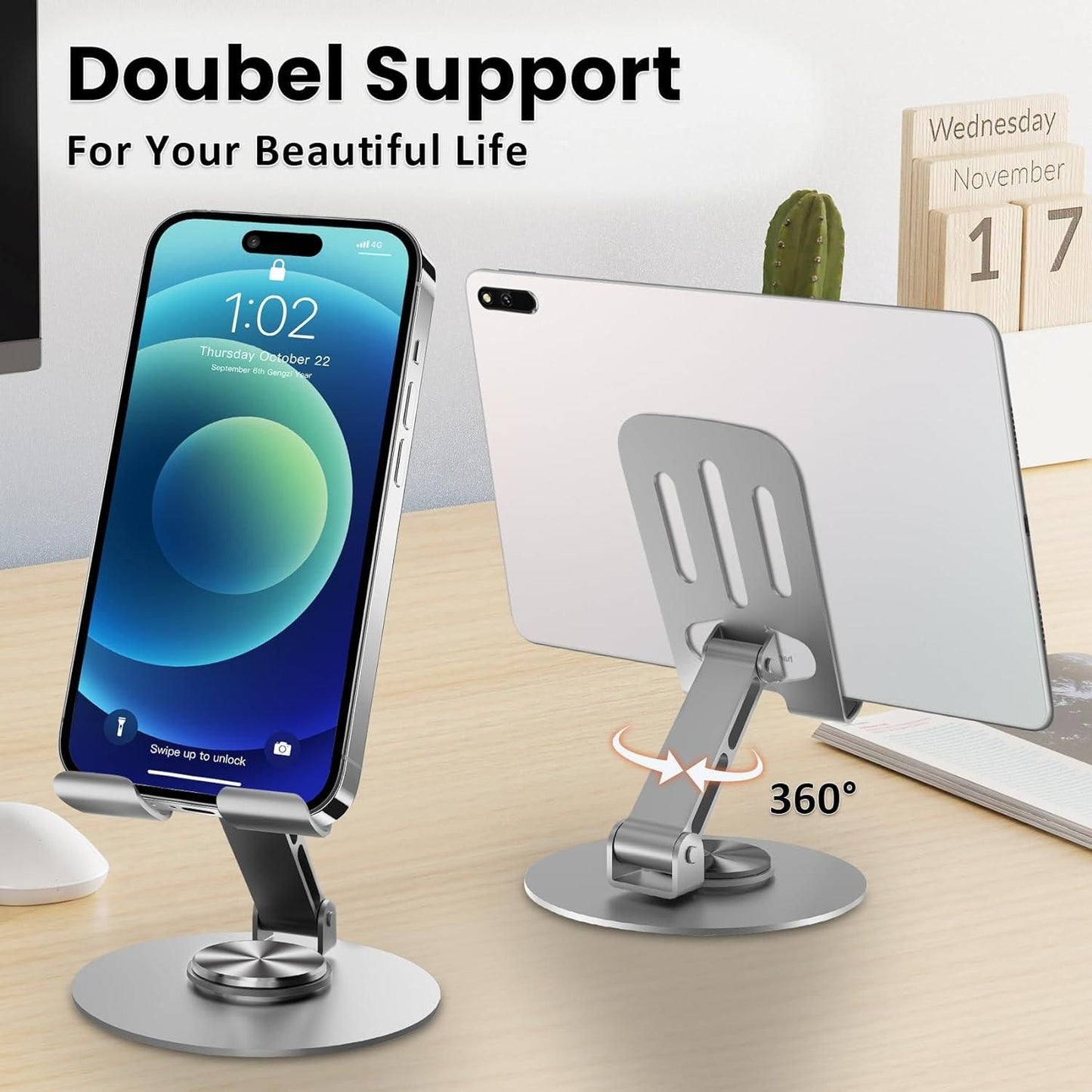 Aluminium 360 Rotatable Stand