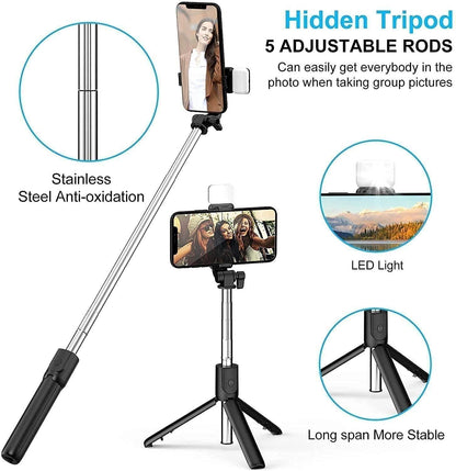 Flash 3-in-1 Selfie Stick Tripod