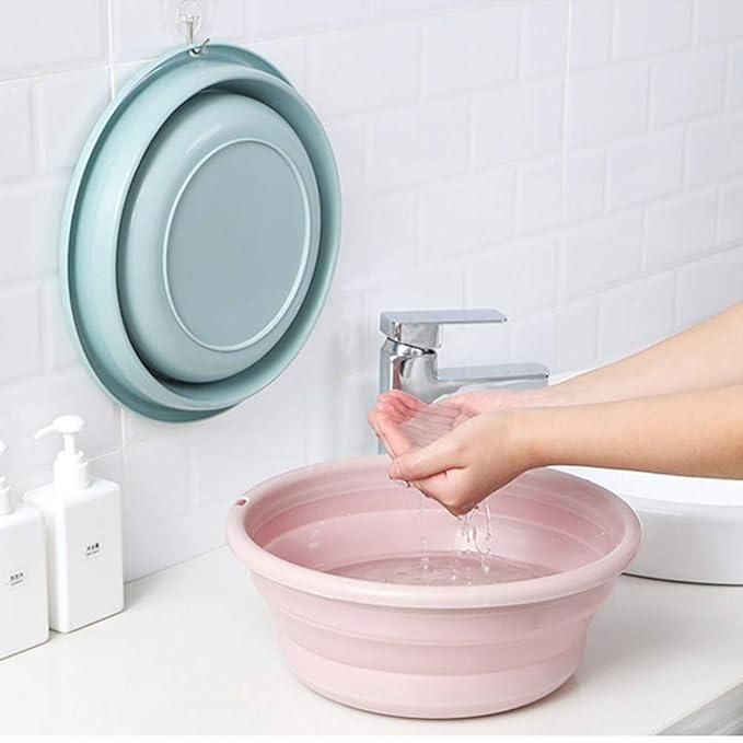 Space-Saving Foldable Sink Tub