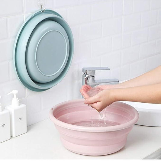 Space-Saving Foldable Sink Tub