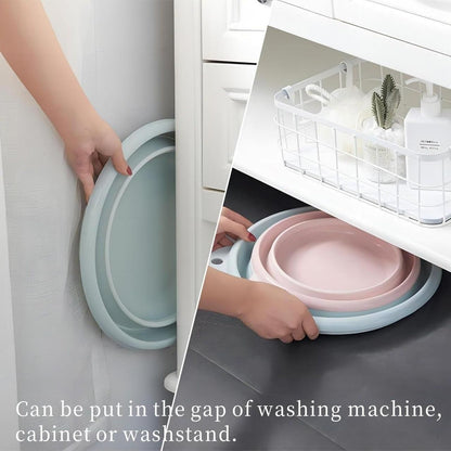 Space-Saving Foldable Sink Tub
