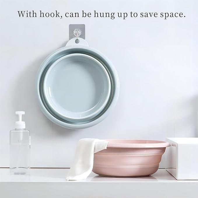 Space-Saving Foldable Sink Tub