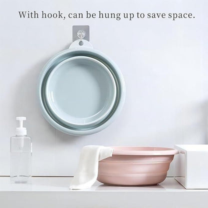 Space-Saving Foldable Sink Tub