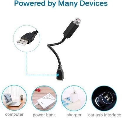 Star Lamp USB Car Star Ceiling