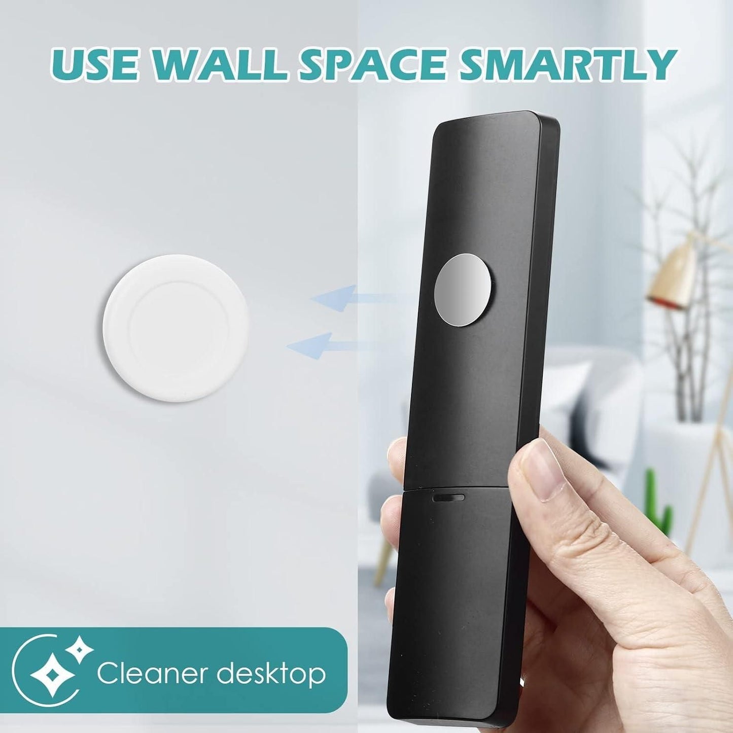 Magnetic Remote Control Wall Mount Holder