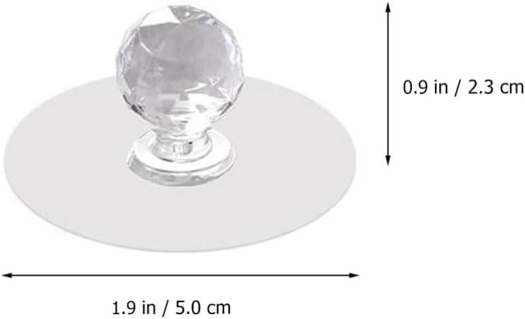 Crystal Stick On Door Knobs