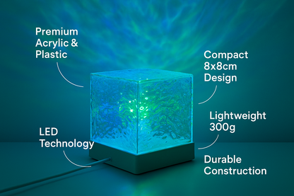 Water Ripple Lamp - Blue & Green Projection